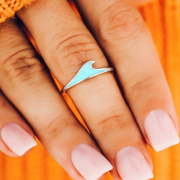 🎩 Pura Vida - Wave stacking ring - Picture 4 of 9